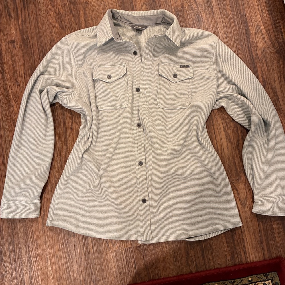 Fleece Button-Up Shirt